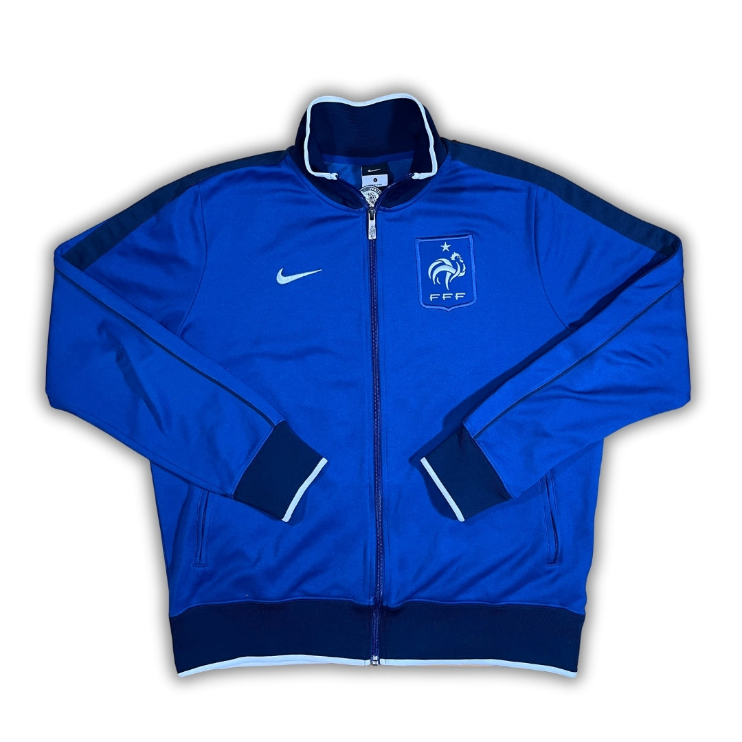 Vintage Nike Blue France Trackjacket (L)