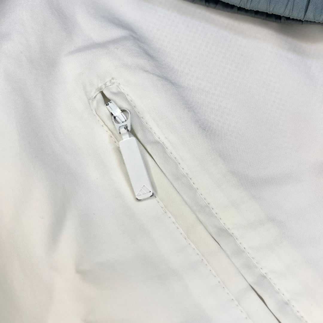 Vintage Adidas 90er White Grey Trackjacket (L)