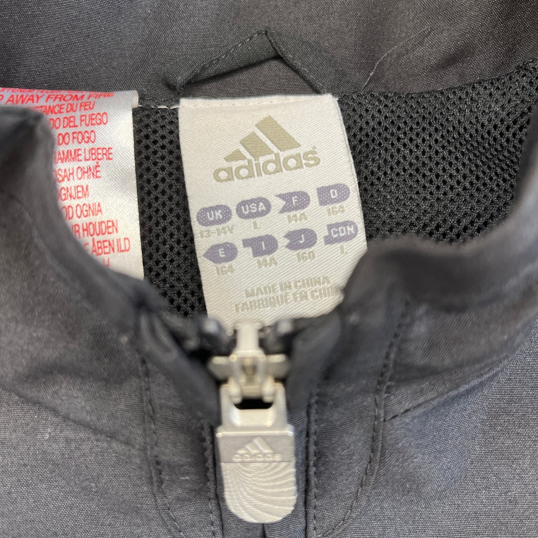 Vintage Adidas Black AC Milan Trackjacket (S)