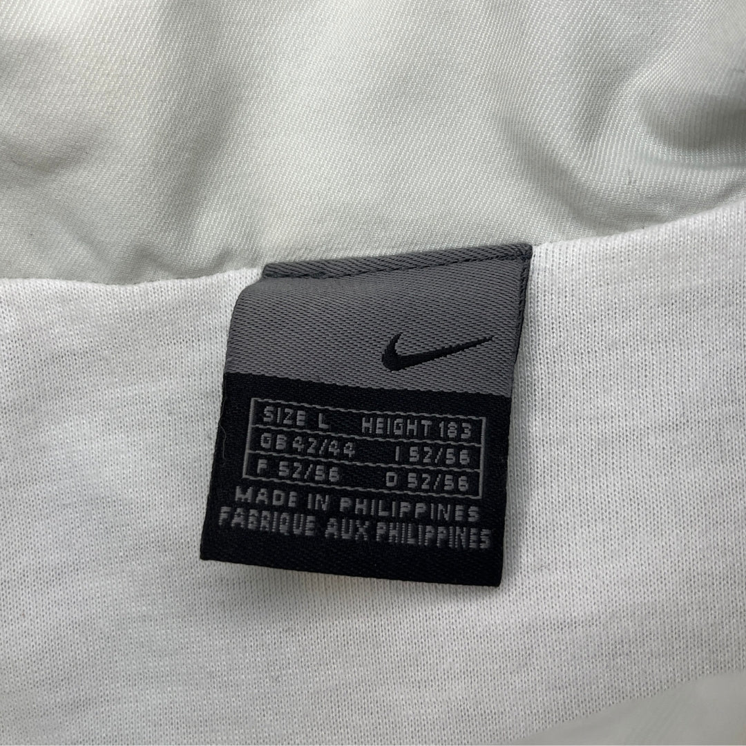 Vintage Adidas 90s Baby Blue Track Jacket (L)