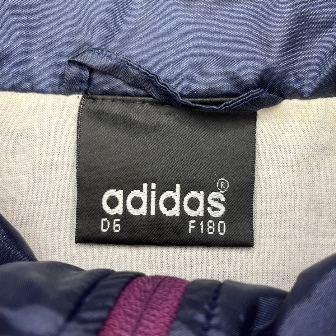 Vintage Adidas 90er Purple Rave Trackjacket (M)