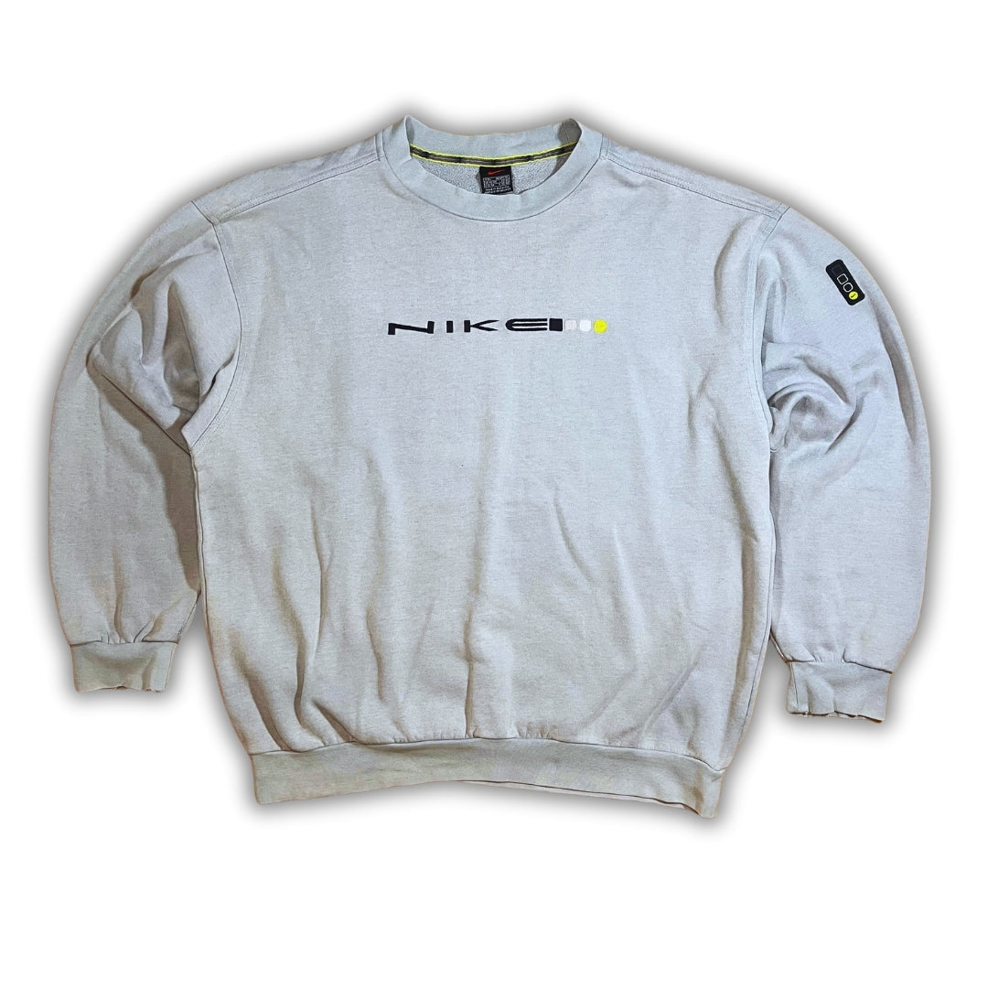 Vintage 1999 Nike Light Grey Hoodie (L)