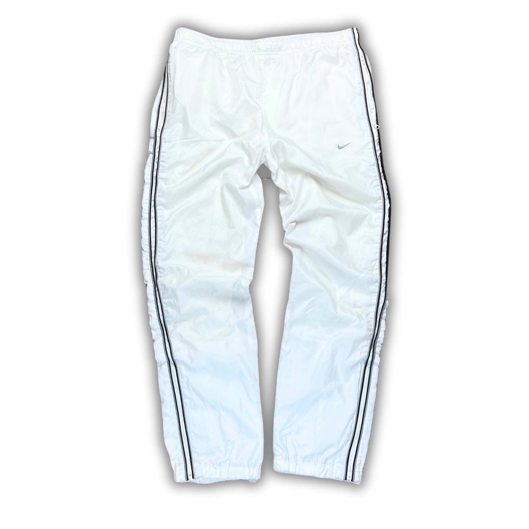 Vintage Nike White Flared Trackpants (M)