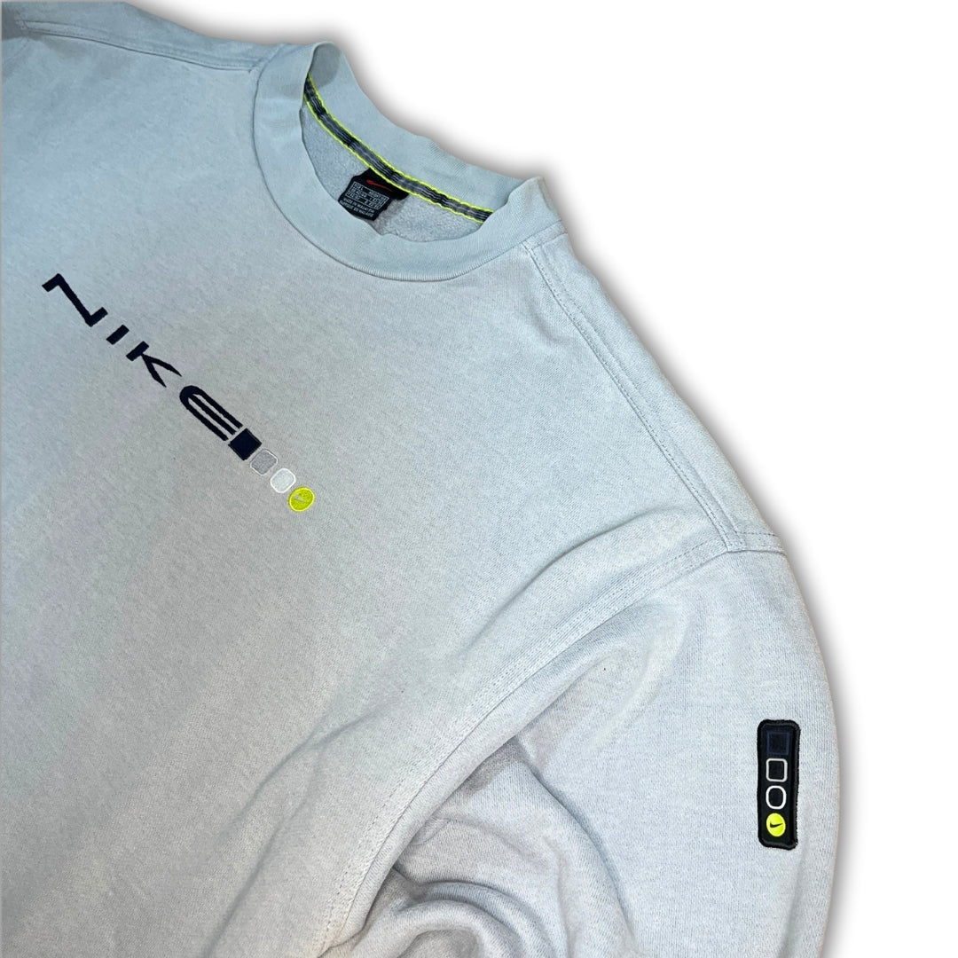 Vintage 1999 Nike Light Grey Hoodie (L)