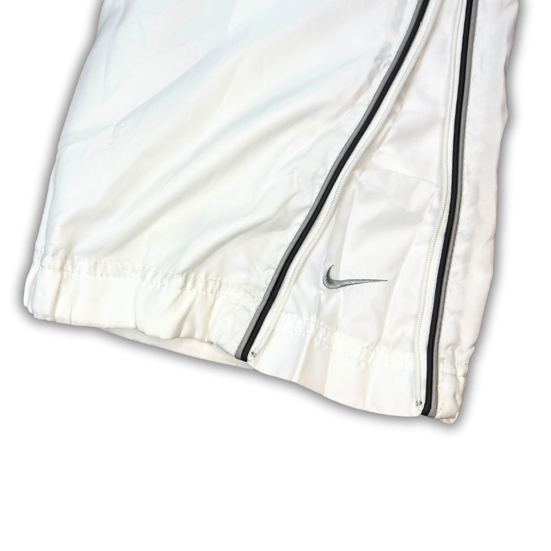 Vintage Nike White Flared Trackpants (M)
