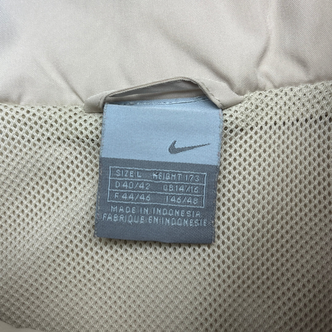 Vintage Nike Beige Trackjacket (S)