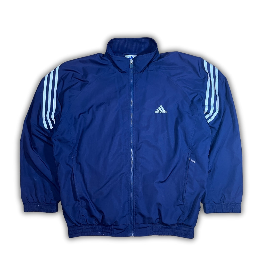 Vintage 90er Adidas Blue Trackjacket (L)