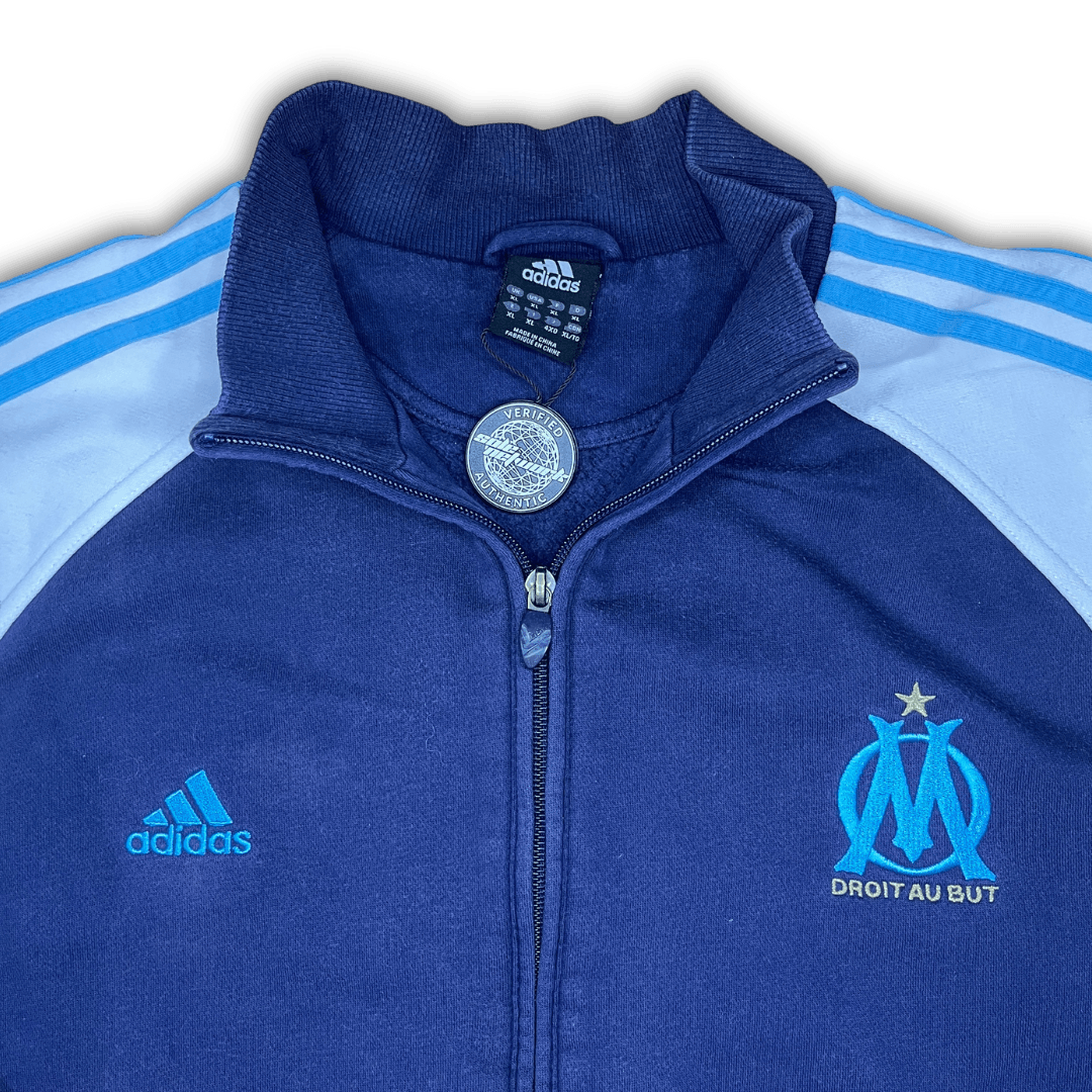 Vintage Adidas Olympique Marseille Hoodie (L) - Solenetwork