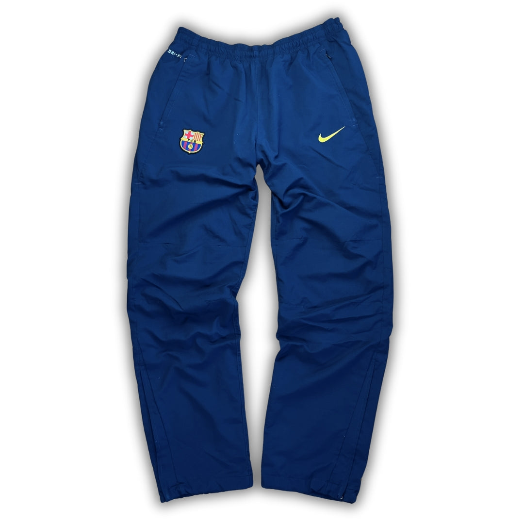 Vintage Nike Blue FC Barcelona Trackpants (L)