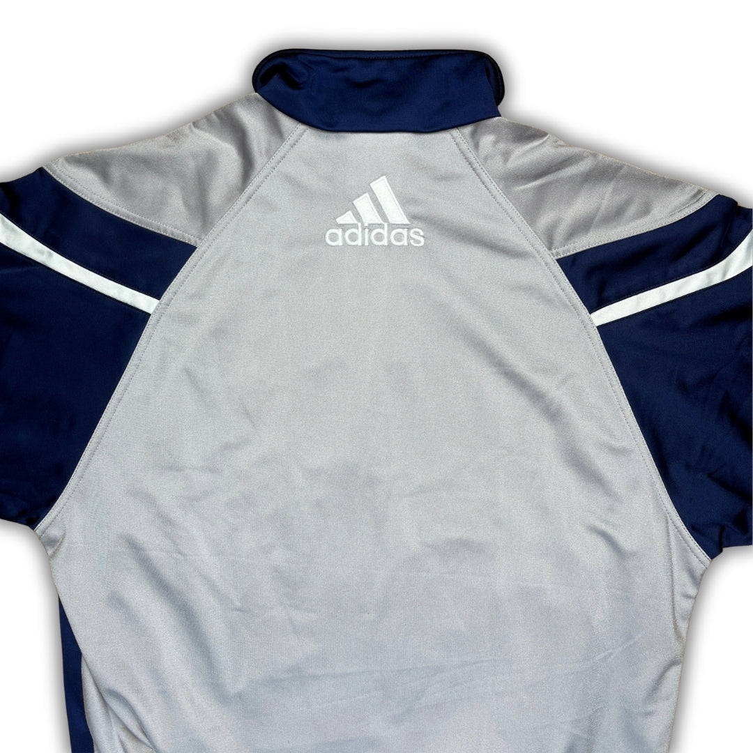 Vintage Adidas Blue Grey Trackjacket (S)