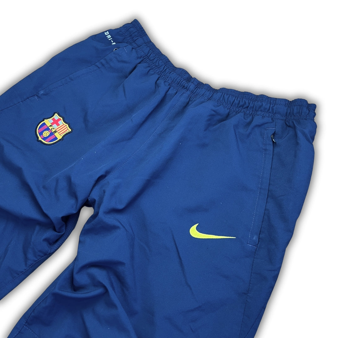 Vintage Nike Blue FC Barcelona Trackpants (L)