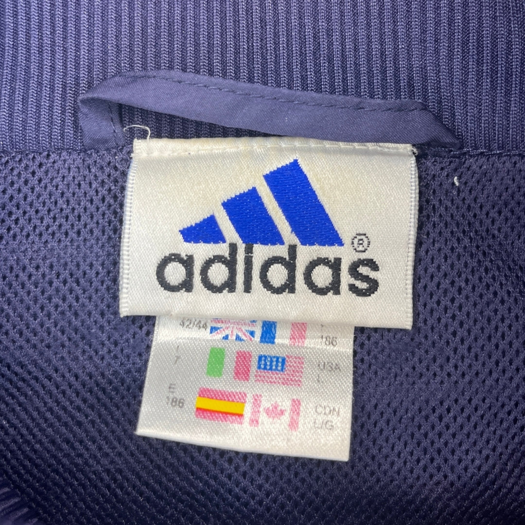 Vintage 90er Adidas Blue Trackjacket (L)