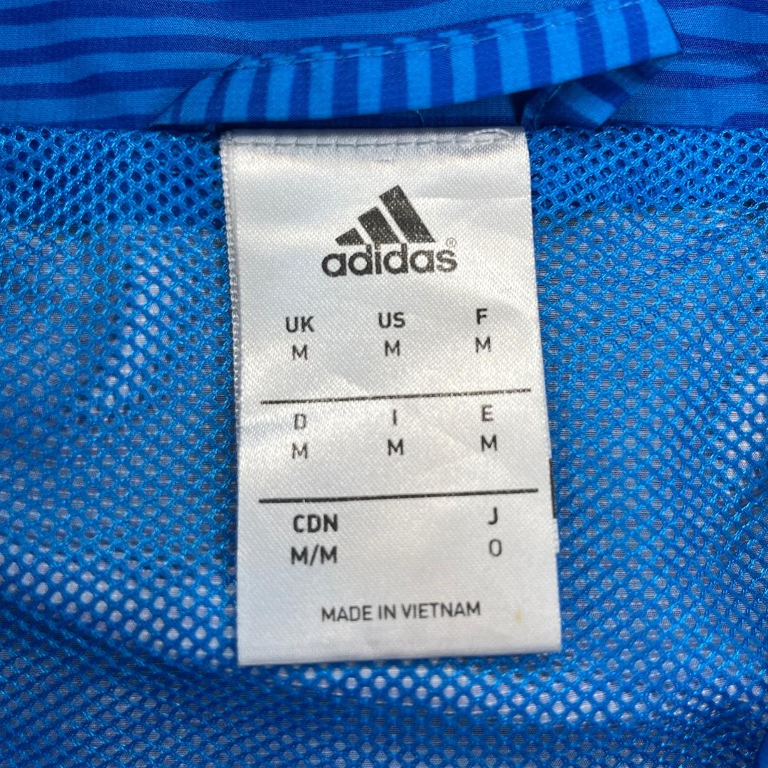 Vintage Adidas Blue Real Madrid Champions League Trackjacket (M)