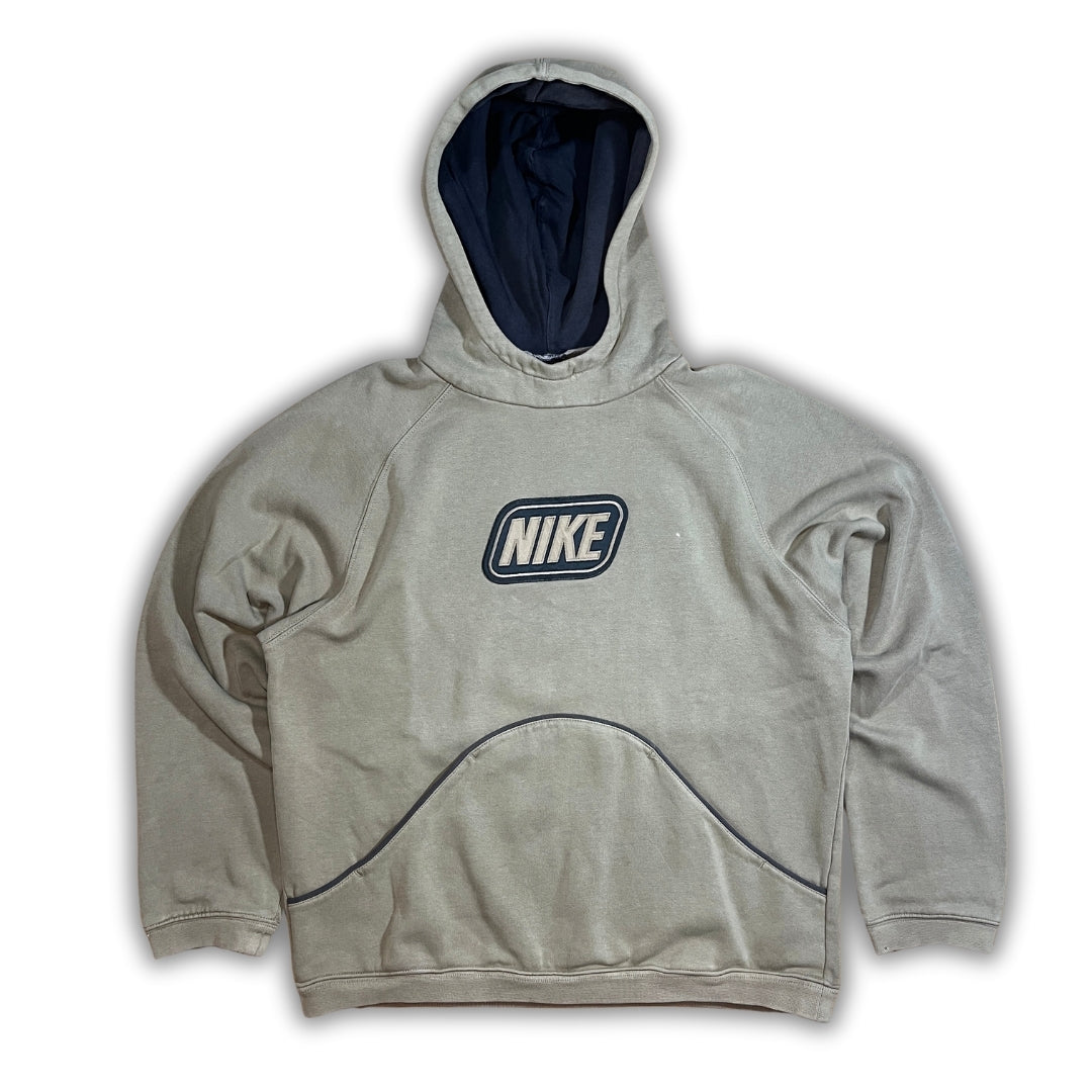Vintage Nike Beige Hoodie (S)