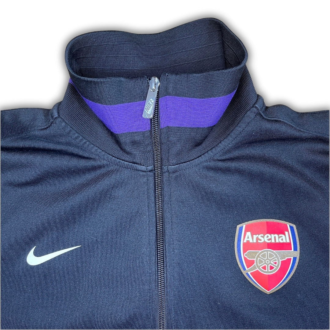 Vintage Nike Black FC Arsenal Trackjacket (L)