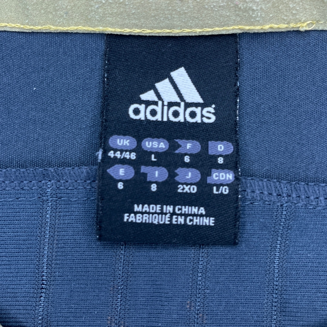 Vintage Adidas Grey Real Madrid Warmup Shirt (L)