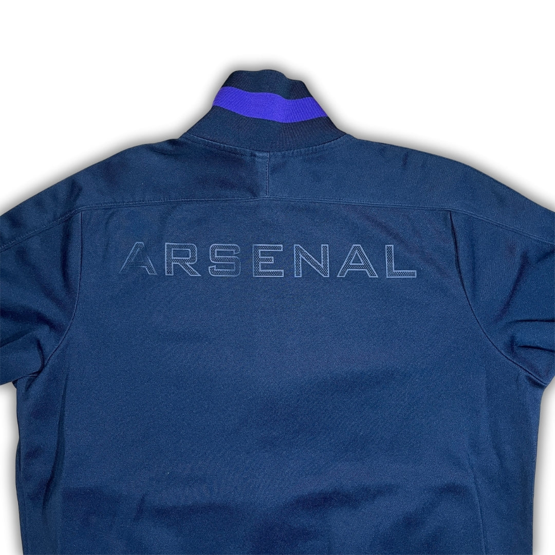 Vintage Nike Black FC Arsenal Trackjacket (L)