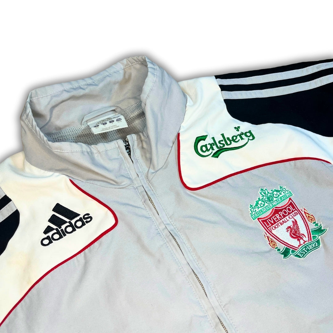 Vintage Adidas Gray FC Liverpool Track Jacket (M)