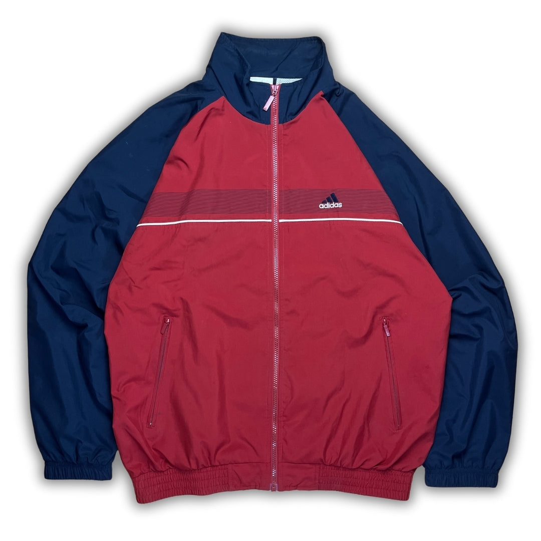 Vintage Adidas Red Blue Trackjacket (M)