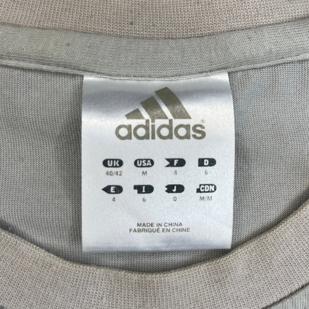 Vintage Adidas Blue White Shirt (M)