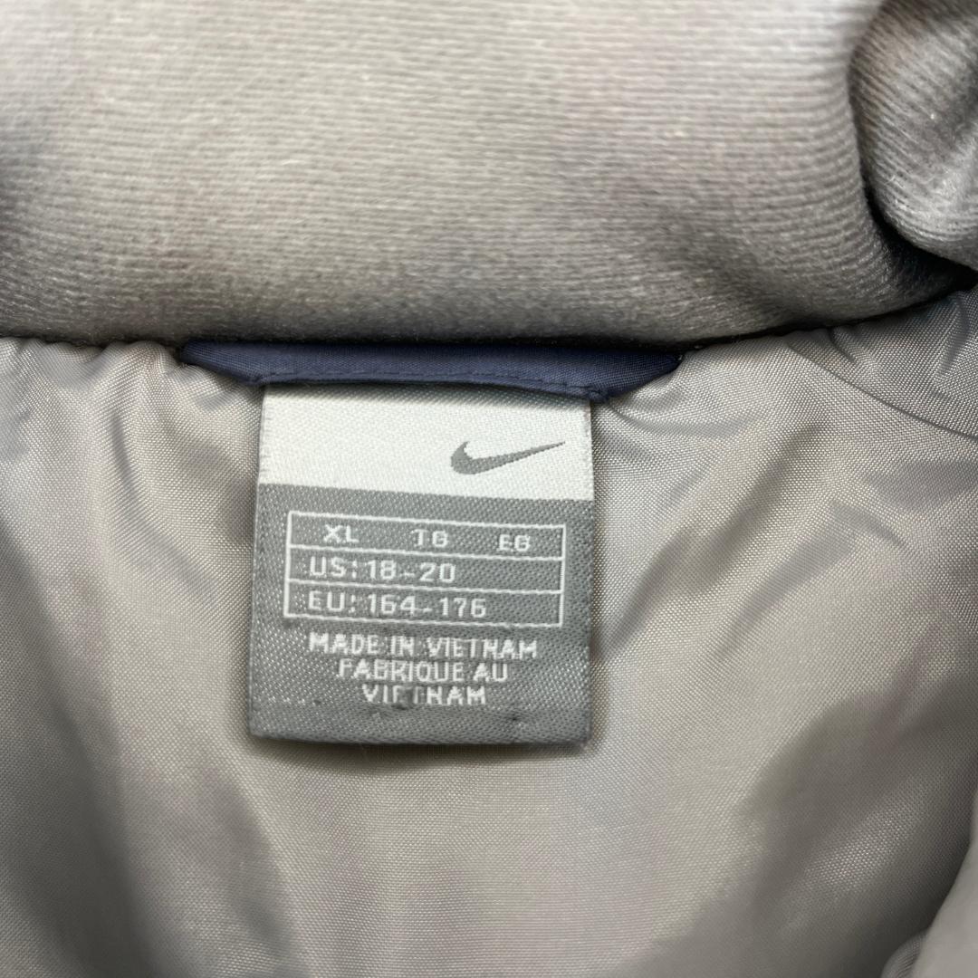 Vintage Nike Grey Puffer Weste (L)