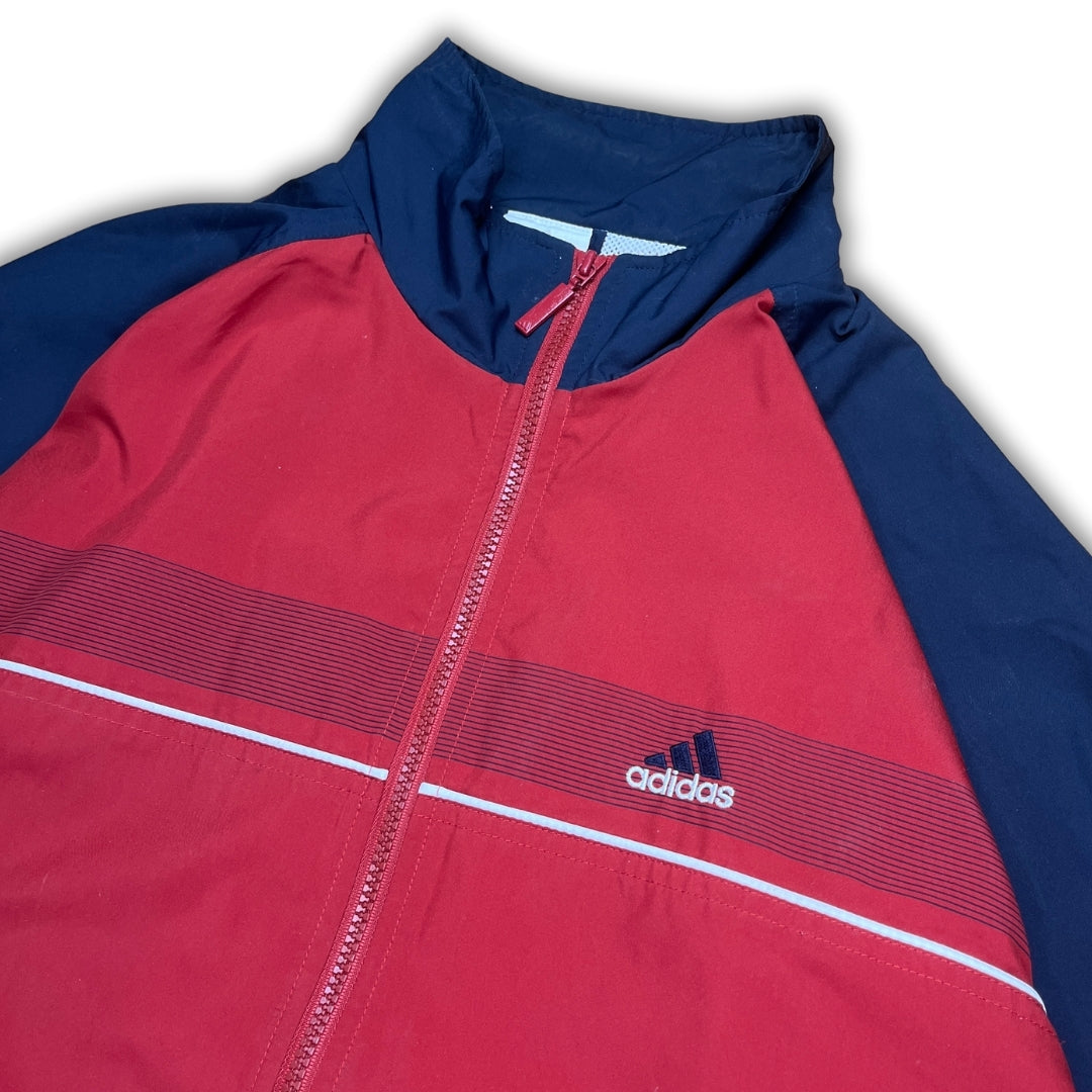 Vintage Adidas Red Blue Trackjacket (M)