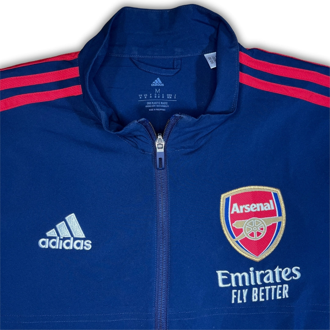Vintage Adidas Blue FC Arsenal Track Jacket (M)