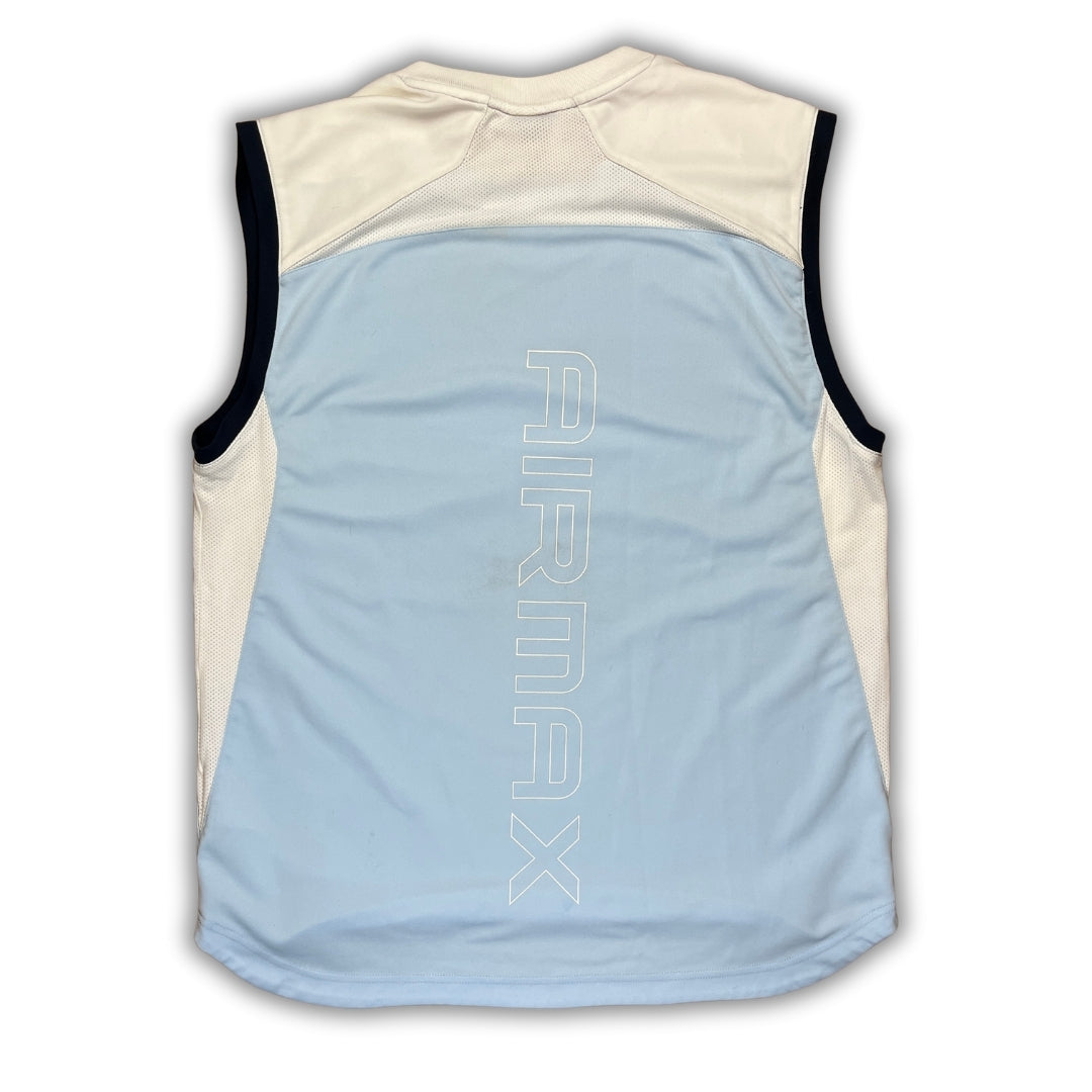 Vintage Adidas Baby Blue Airmax Series 87 Warmup Shirt (L)