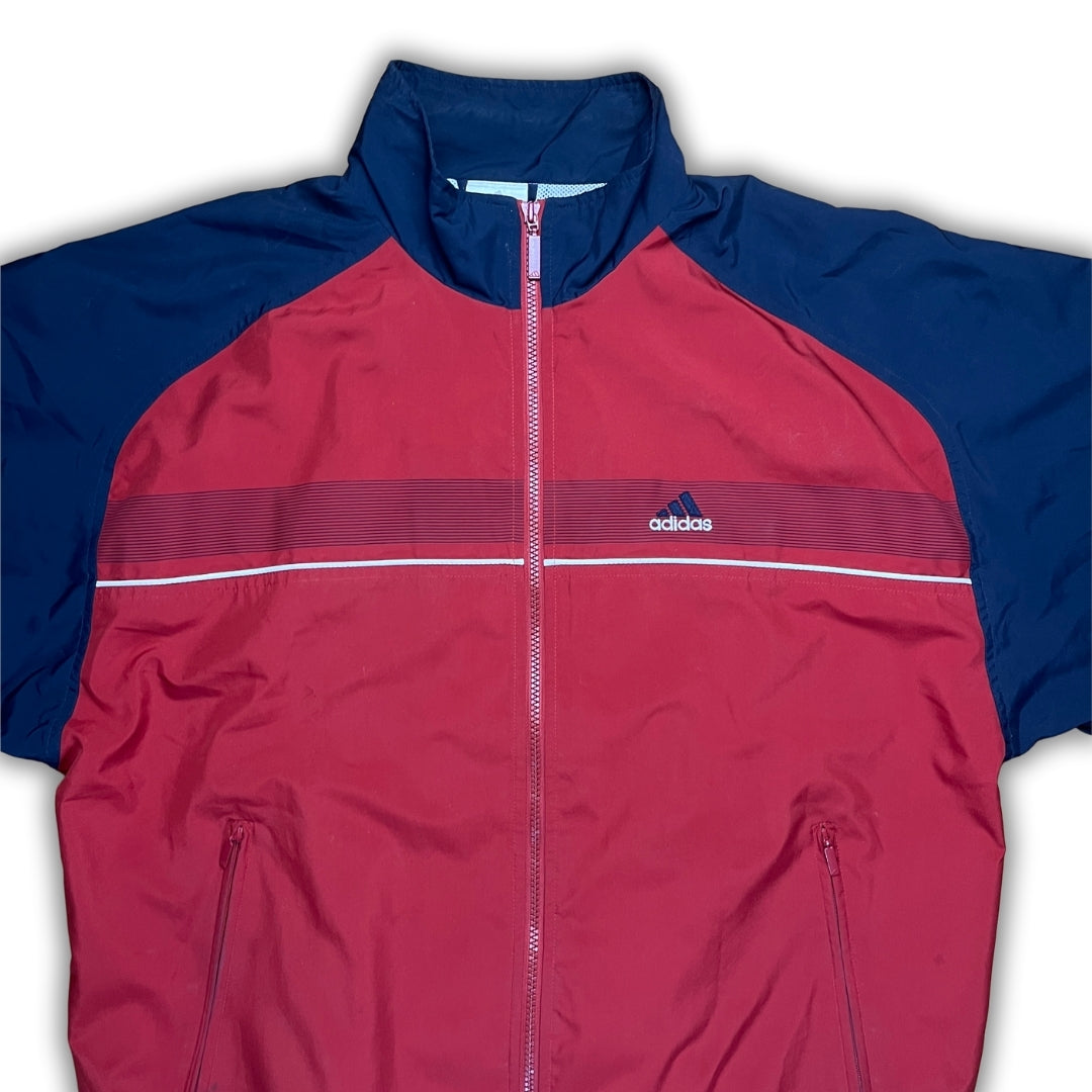 Vintage Adidas Red Blue Trackjacket (M)