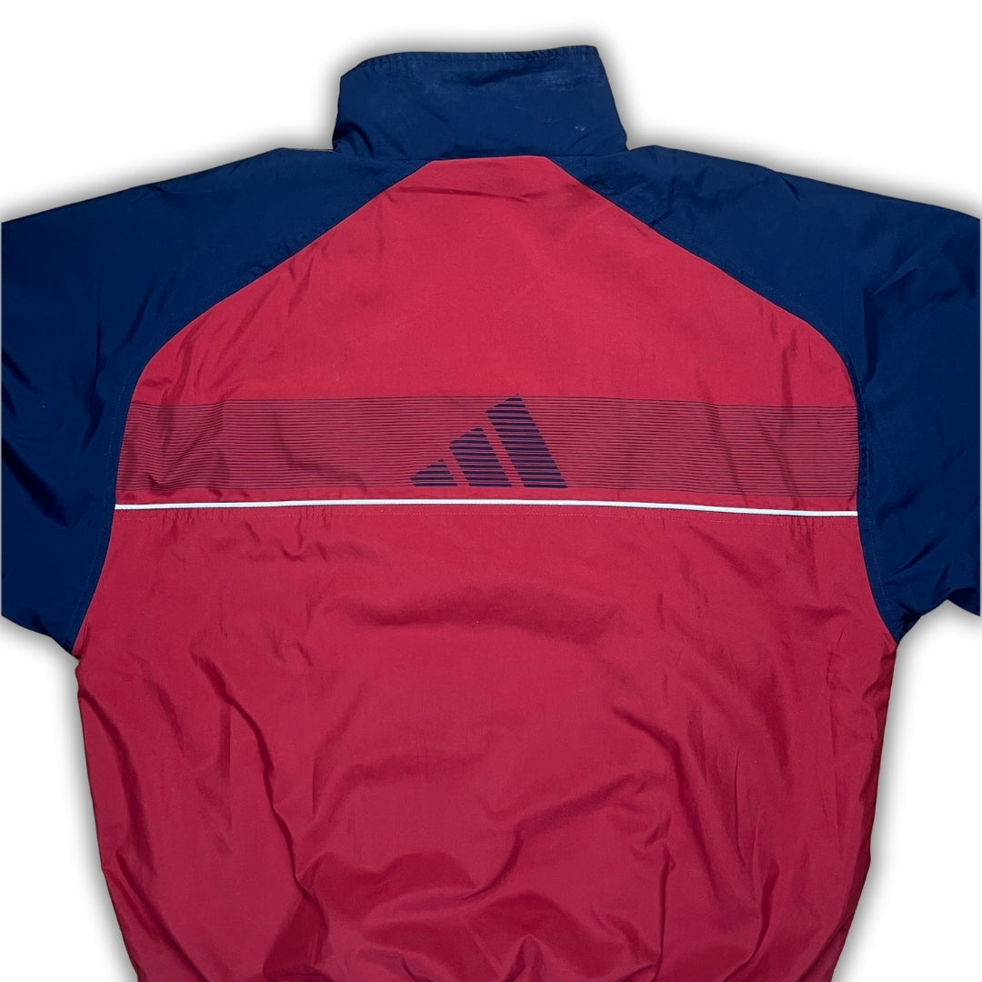 Vintage Adidas Red Blue Trackjacket (M)