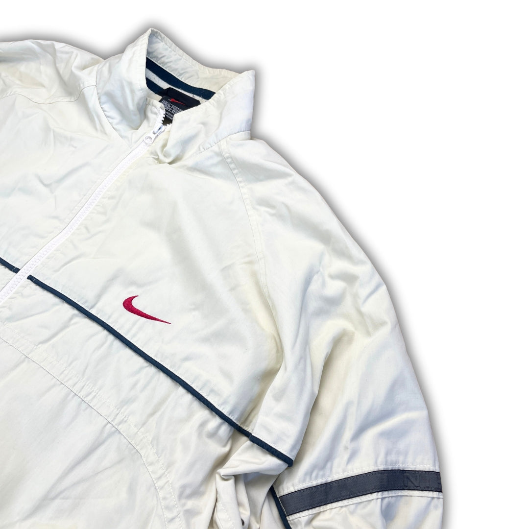 Vintage Nike Beige Trackjacket (XL)