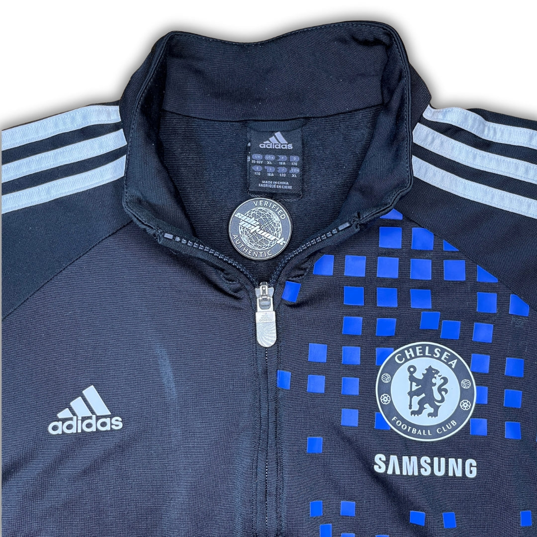 Vintage Adidas Black FC Chelsea Track Jacket (S)