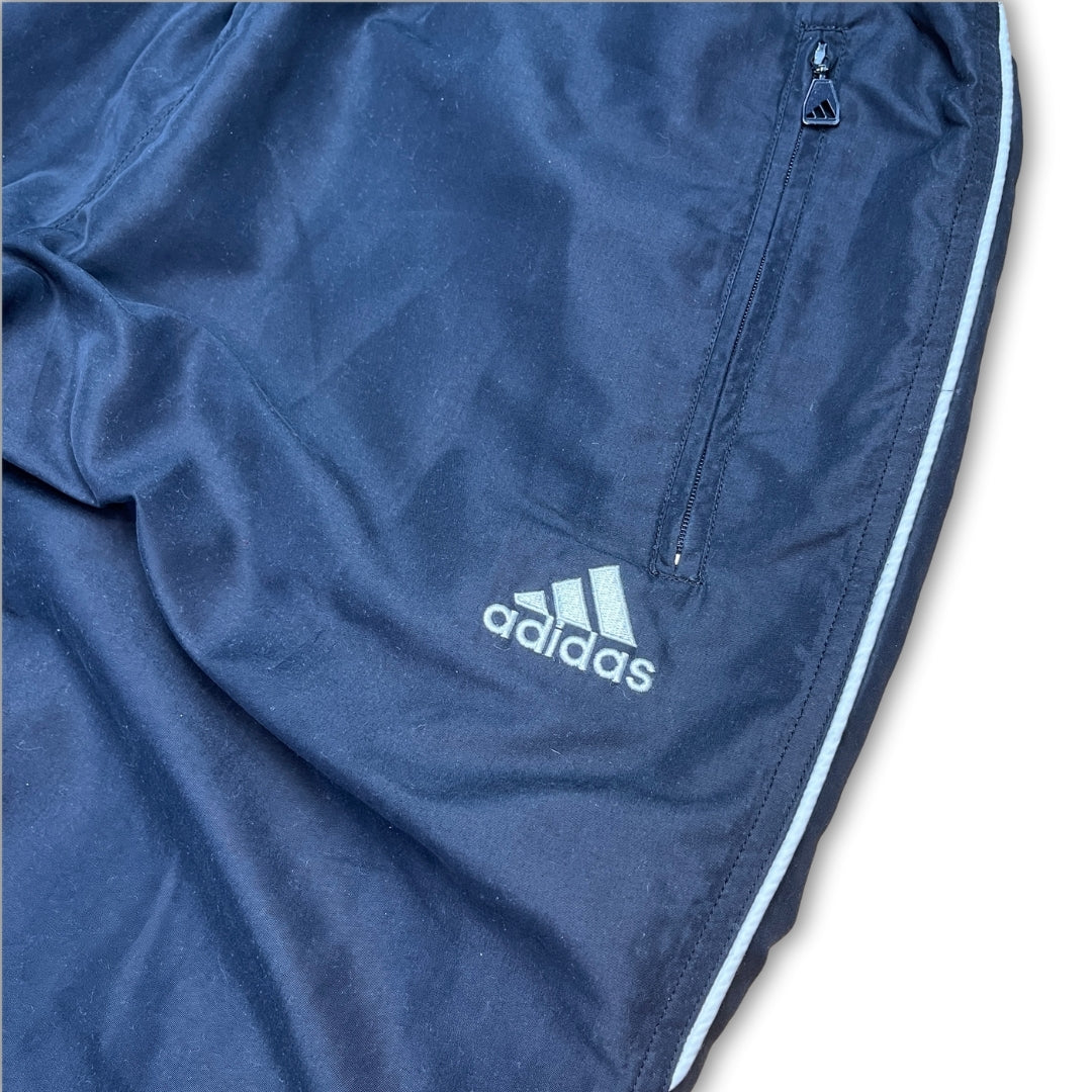 Vintage Adidas 90er Blue Trackpants (L)
