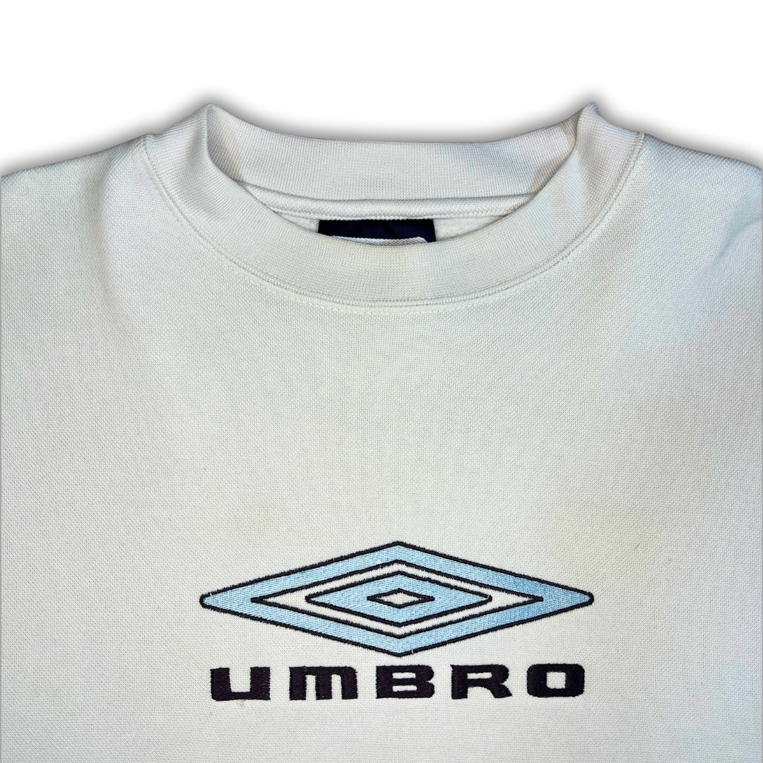 Vintage White Umbro Hoodie (M)