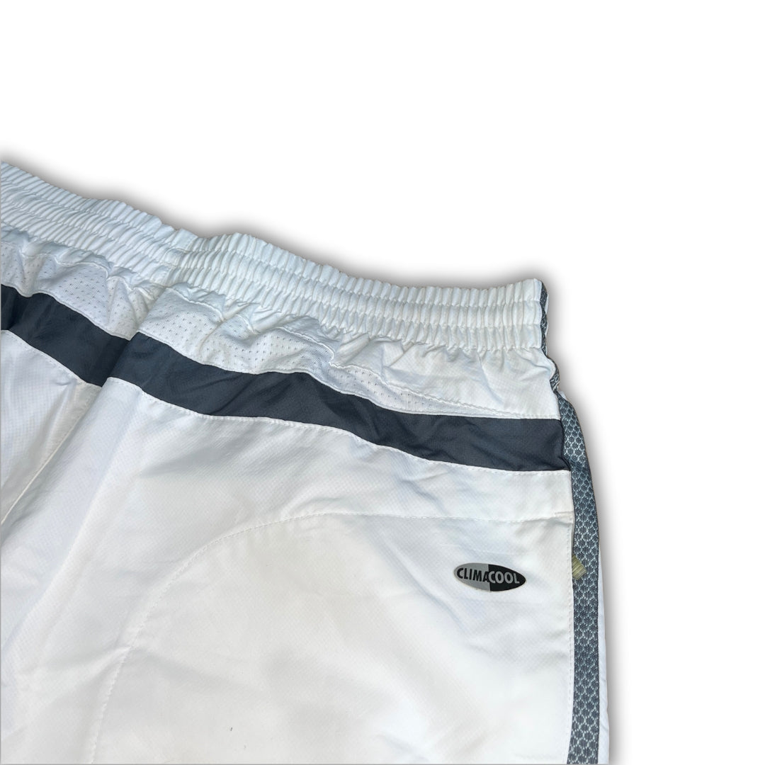 Vintage Adidas White Grey Trackpants (M)