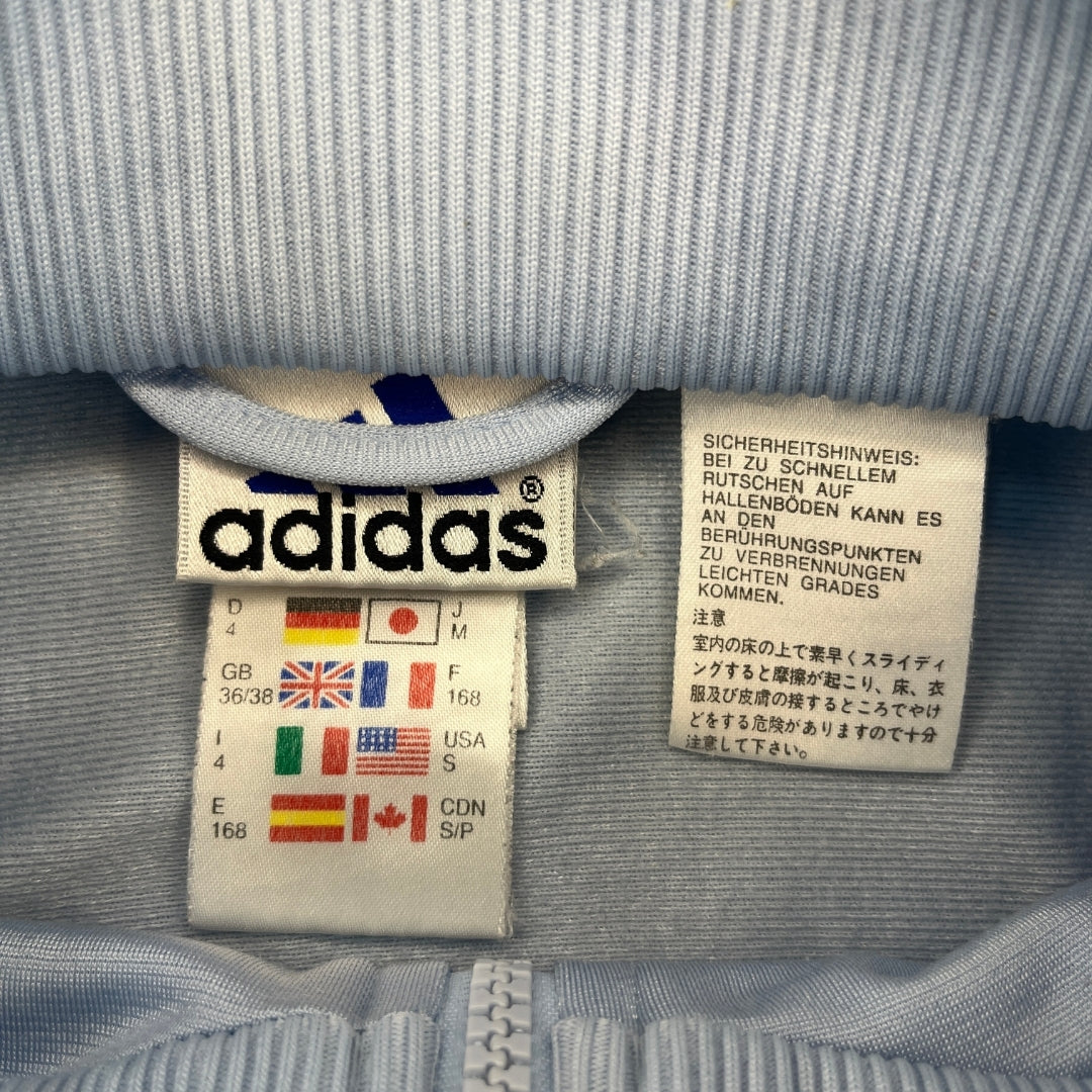 Vintage Adidas 90er Baby Blue Trackjacket (L)
