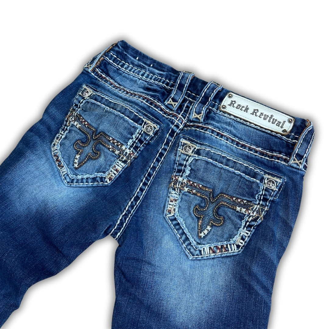 Vintage Rock Rivivals Jeans (XS)/(24)