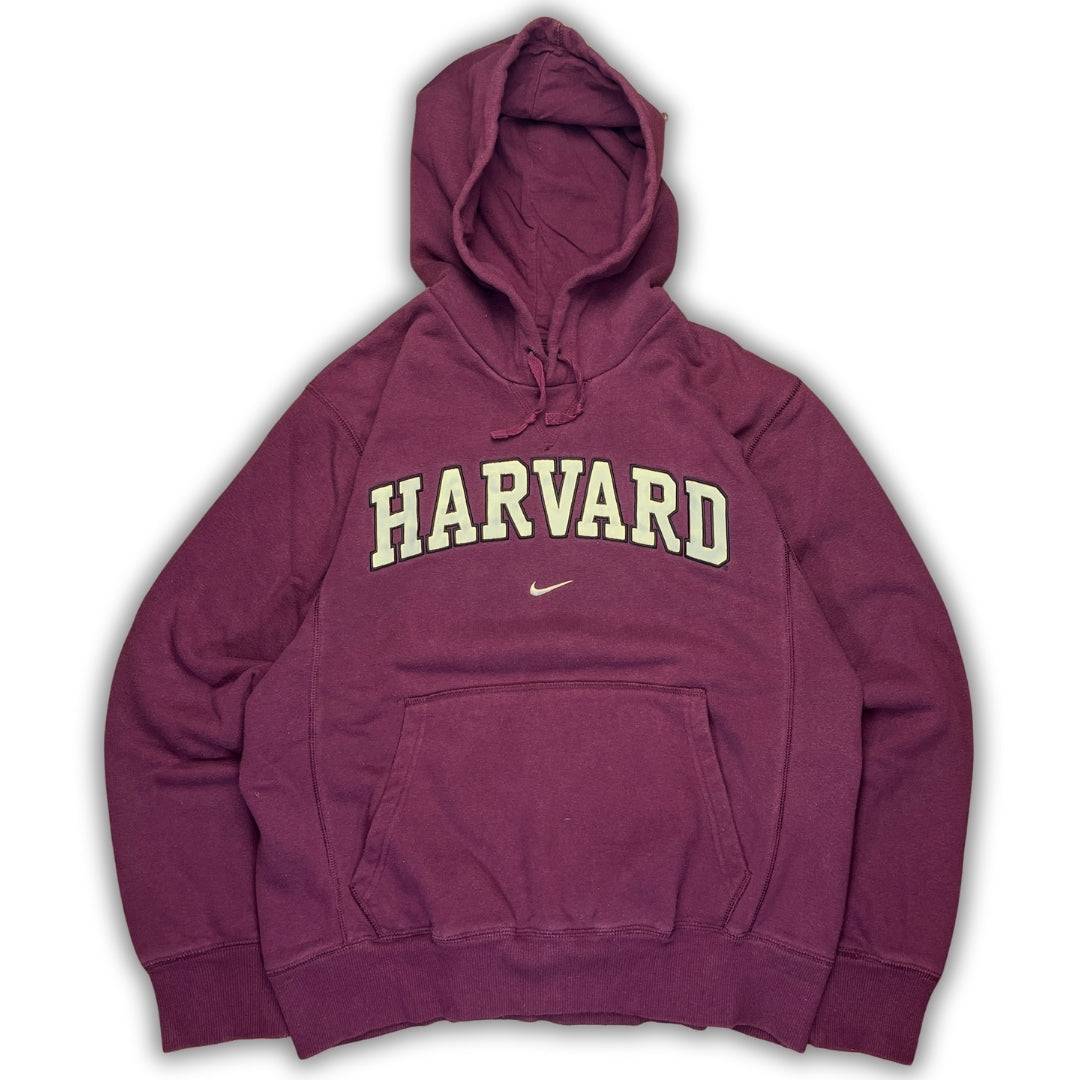 Vintage Nike Red Middle Swoosh Harvard Hoodie (S)