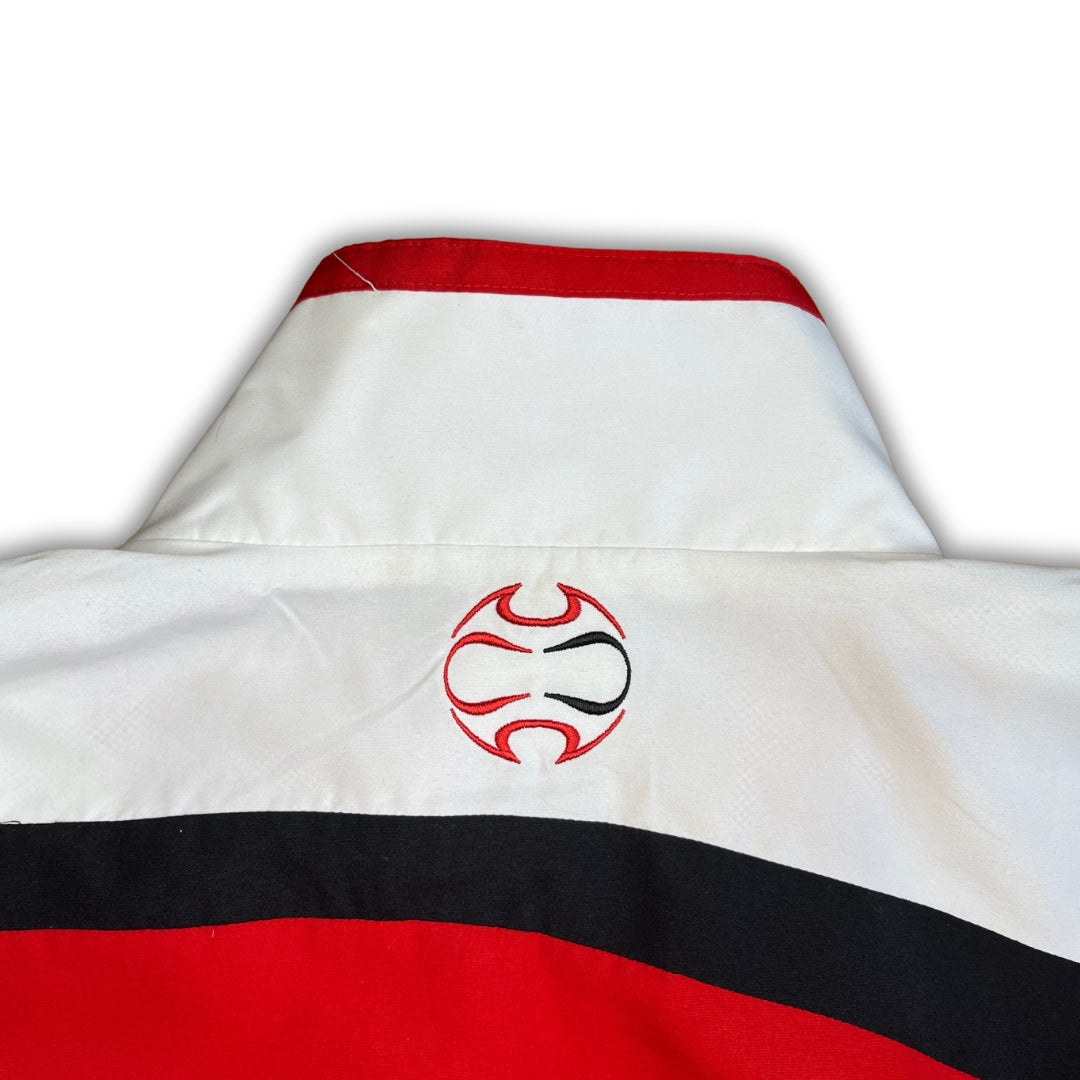 Vintage Adidas Red White FC Liverpool Trackjacket (S)