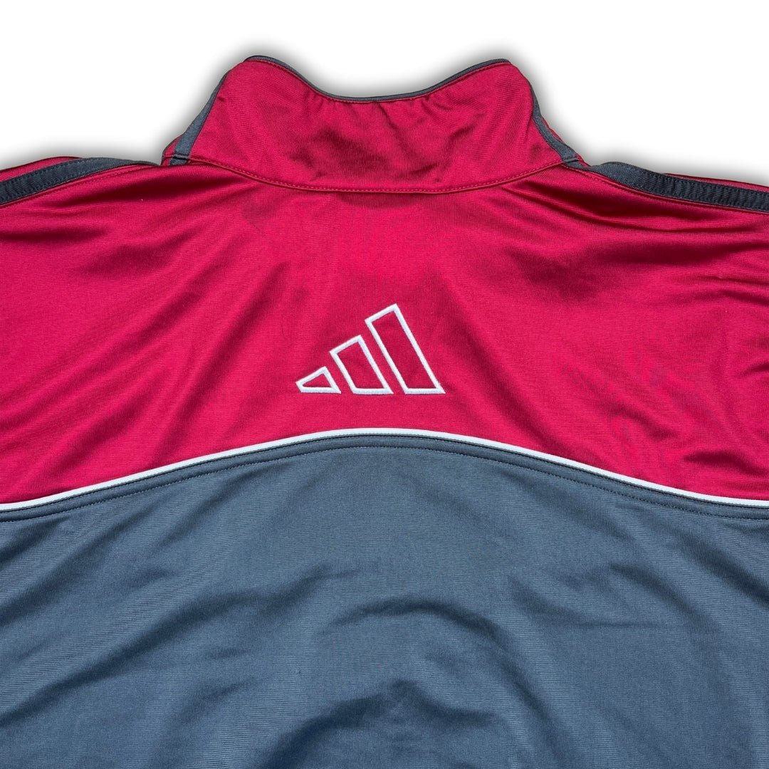 Vintage Nike Black Gray Track Jacket (XL)