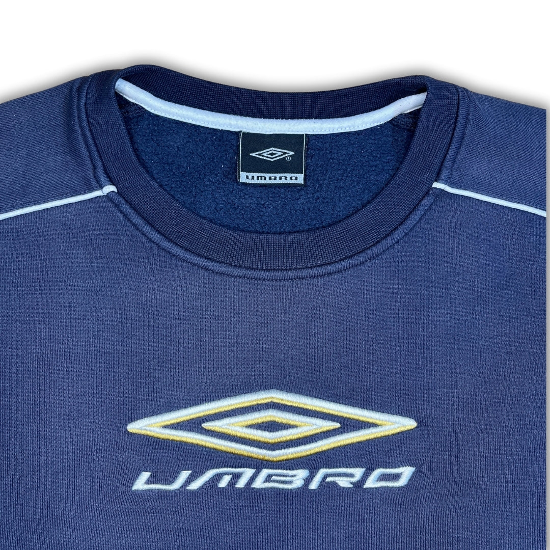 Vintage Blue Umbro Hoodie (L)