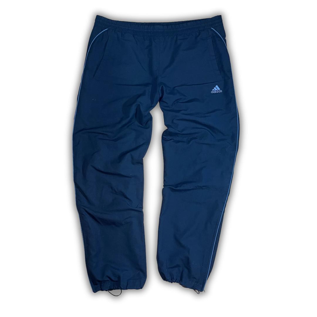 Vintage Adidas Black Trackpants (XL)