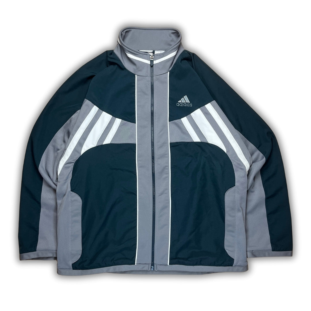 Vintage Adidas Gray FC Liverpool Track Jacket (M)