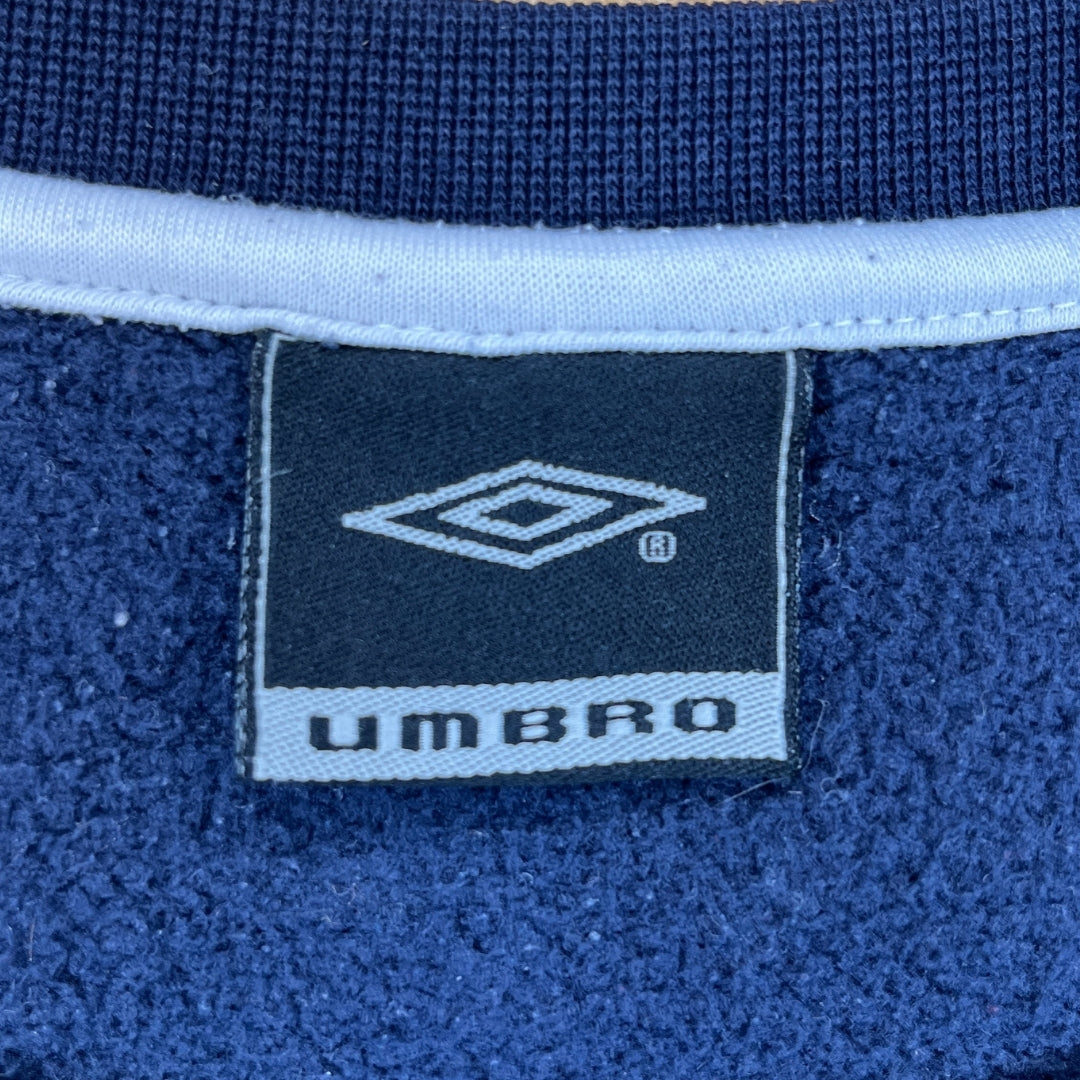 Vintage Blue Umbro Hoodie (L)