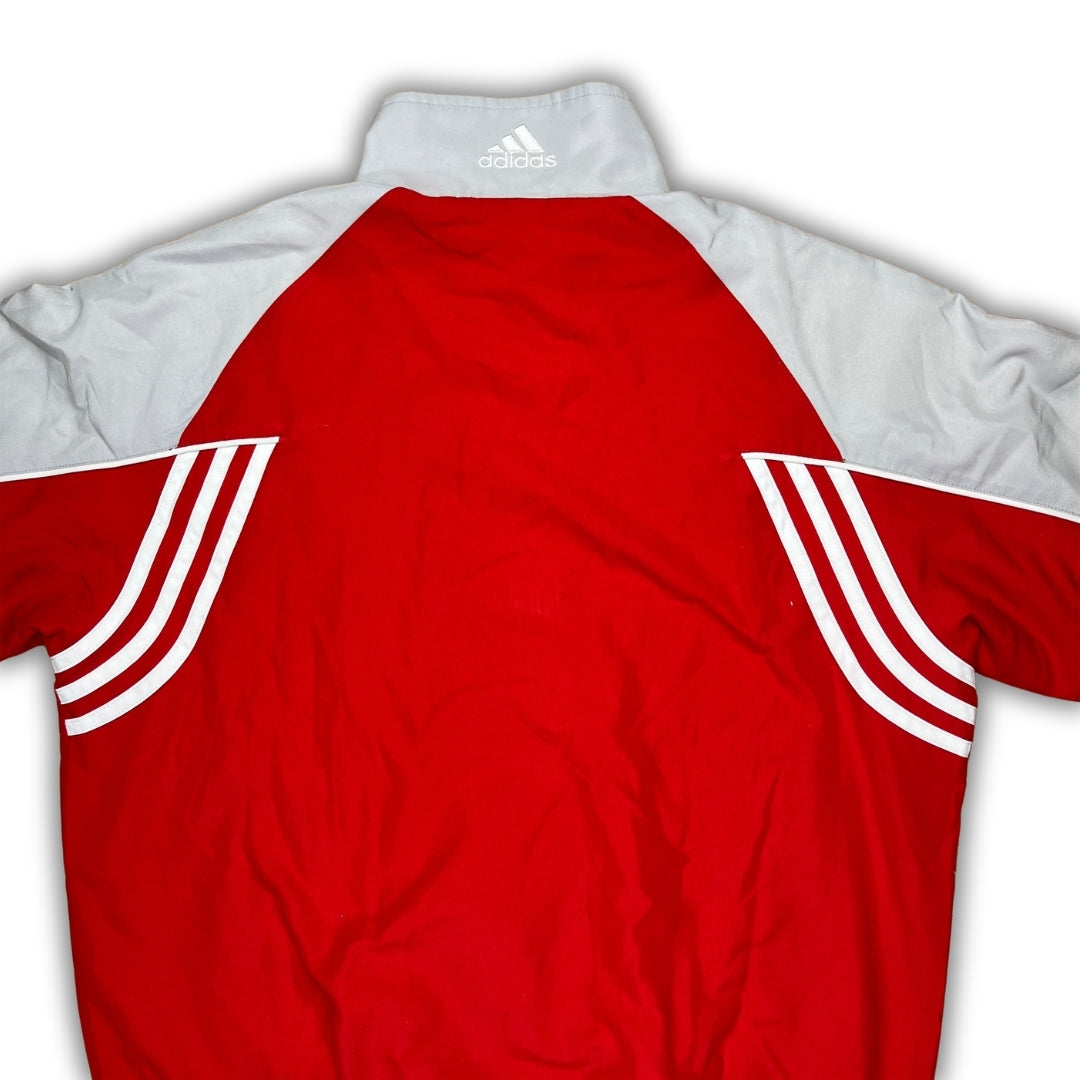 Vintage Adidas Red Grey Trackjacket (S)
