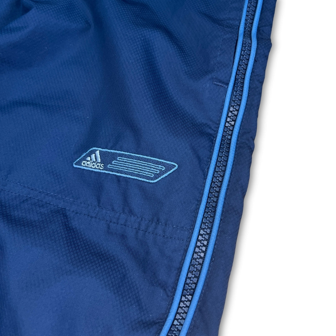 Vintage Adidas Blue Trackpants (XL)