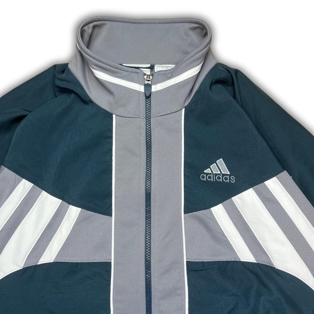 Vintage Adidas Gray FC Liverpool Track Jacket (M)