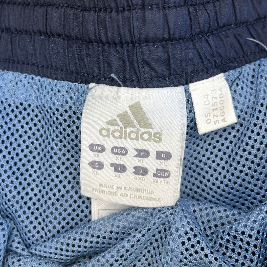 Vintage Adidas Blue Trackpants (XL)