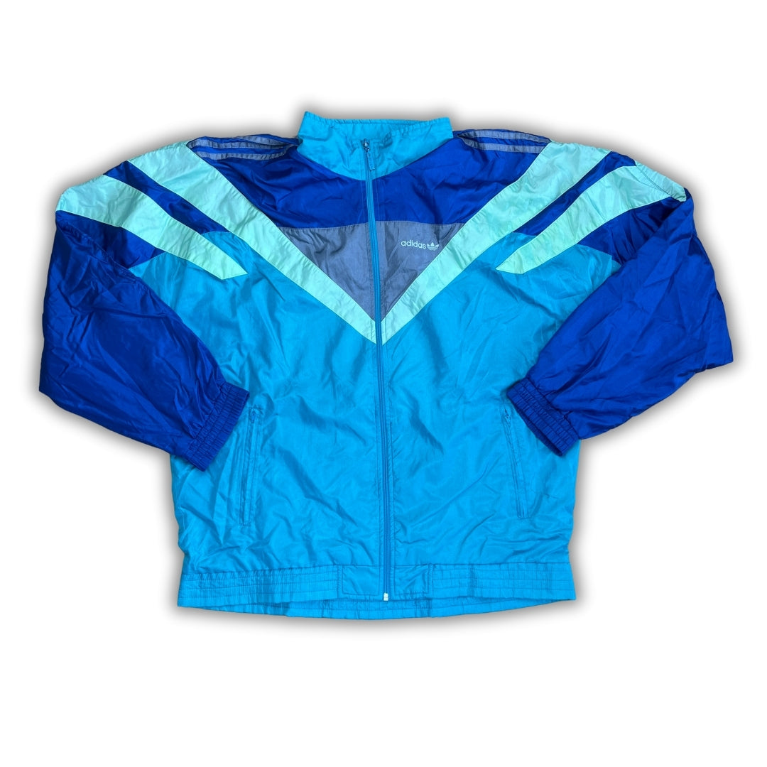 Vintage Adidas Blue Rave Trackjacket (L)
