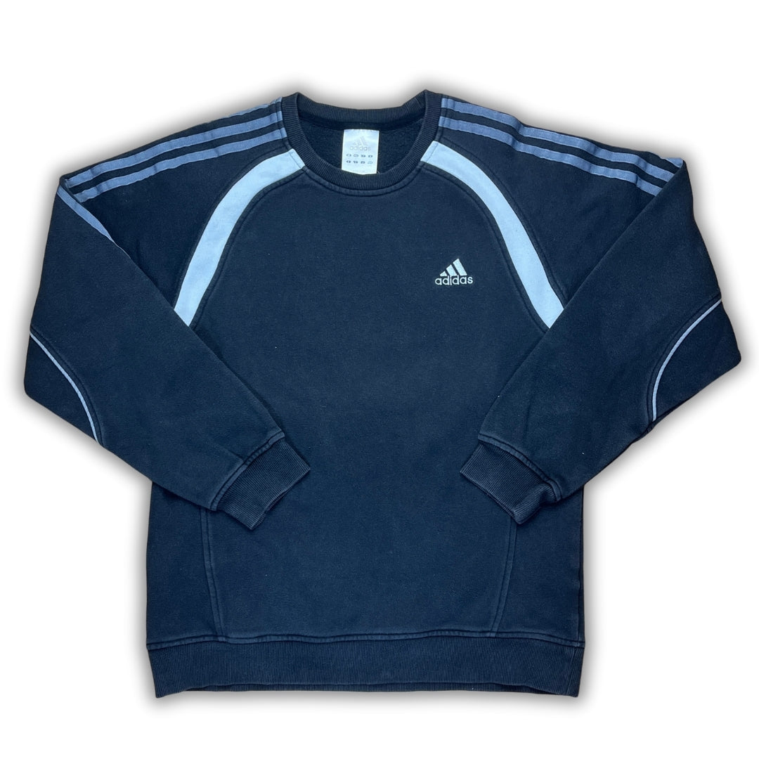 Vintage Adidas Black Hoodie (M)